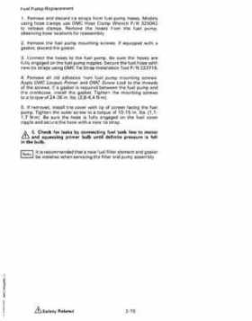 1987 Johnson Evinrude "CD" Colt/Junior thru 55 Commercial service repair manual, P/N 507546, Page 124