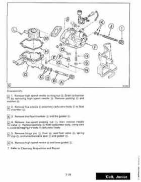 1987 Johnson Evinrude "CD" Colt/Junior thru 55 Commercial service repair manual, P/N 507546, Page 143