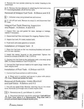 1987 Johnson Evinrude "CD" Colt/Junior thru 55 Commercial service repair manual, P/N 507546, Page 147
