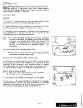 1987 Johnson Evinrude "CD" Colt/Junior thru 55 Commercial service repair manual, P/N 507546, Page 149