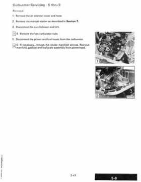 1987 Johnson Evinrude "CD" Colt/Junior thru 55 Commercial service repair manual, P/N 507546, Page 152