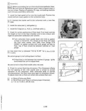 1987 Johnson Evinrude "CD" Colt/Junior thru 55 Commercial service repair manual, P/N 507546, Page 154