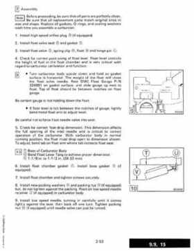 1987 Johnson Evinrude "CD" Colt/Junior thru 55 Commercial service repair manual, P/N 507546, Page 158