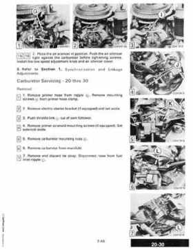 1987 Johnson Evinrude "CD" Colt/Junior thru 55 Commercial service repair manual, P/N 507546, Page 160