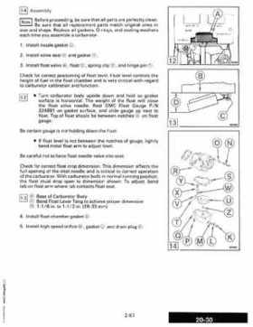 1987 Johnson Evinrude "CD" Colt/Junior thru 55 Commercial service repair manual, P/N 507546, Page 162