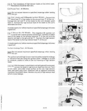 1987 Johnson Evinrude "CD" Colt/Junior thru 55 Commercial service repair manual, P/N 507546, Page 183