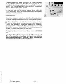 1987 Johnson Evinrude "CD" Colt/Junior thru 55 Commercial service repair manual, P/N 507546, Page 185