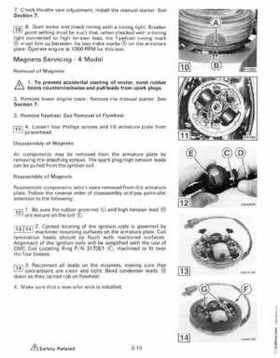 1987 Johnson Evinrude "CD" Colt/Junior thru 55 Commercial service repair manual, P/N 507546, Page 188