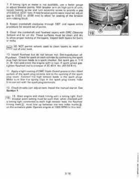 1987 Johnson Evinrude "CD" Colt/Junior thru 55 Commercial service repair manual, P/N 507546, Page 190