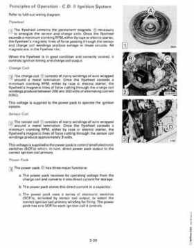 1987 Johnson Evinrude "CD" Colt/Junior thru 55 Commercial service repair manual, P/N 507546, Page 192