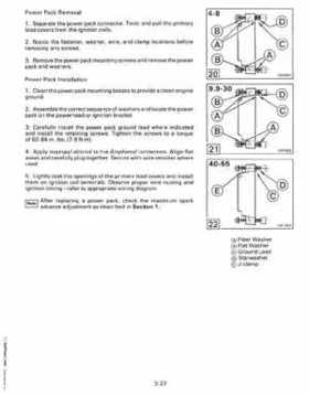 1987 Johnson Evinrude "CD" Colt/Junior thru 55 Commercial service repair manual, P/N 507546, Page 199