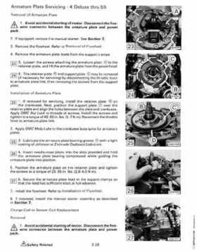 1987 Johnson Evinrude "CD" Colt/Junior thru 55 Commercial service repair manual, P/N 507546, Page 200