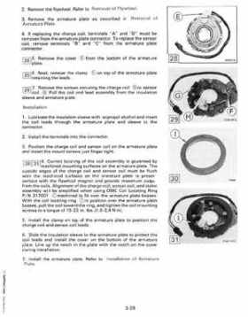 1987 Johnson Evinrude "CD" Colt/Junior thru 55 Commercial service repair manual, P/N 507546, Page 201