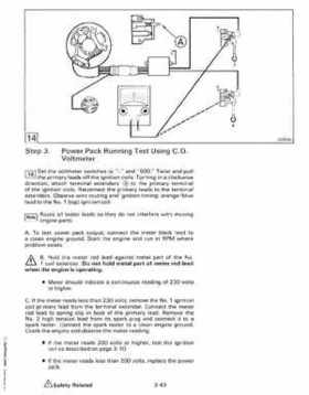 1987 Johnson Evinrude "CD" Colt/Junior thru 55 Commercial service repair manual, P/N 507546, Page 215