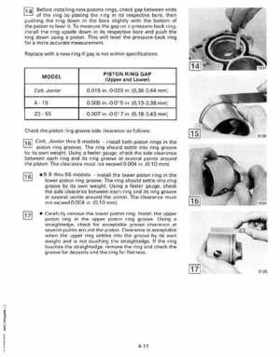1987 Johnson Evinrude "CD" Colt/Junior thru 55 Commercial service repair manual, P/N 507546, Page 227
