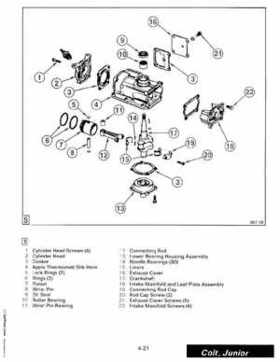 1987 Johnson Evinrude "CD" Colt/Junior thru 55 Commercial service repair manual, P/N 507546, Page 237