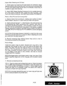 1987 Johnson Evinrude "CD" Colt/Junior thru 55 Commercial service repair manual, P/N 507546, Page 239