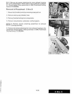 1987 Johnson Evinrude "CD" Colt/Junior thru 55 Commercial service repair manual, P/N 507546, Page 245