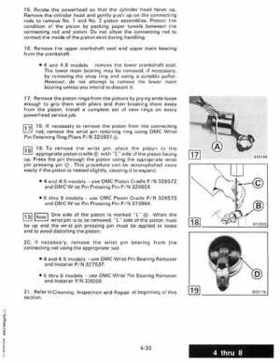 1987 Johnson Evinrude "CD" Colt/Junior thru 55 Commercial service repair manual, P/N 507546, Page 249