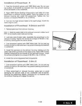 1987 Johnson Evinrude "CD" Colt/Junior thru 55 Commercial service repair manual, P/N 507546, Page 254