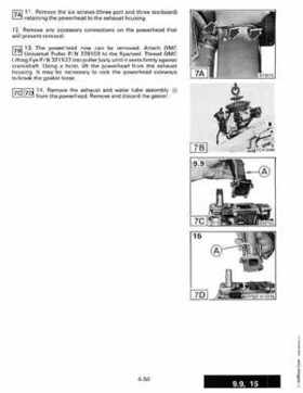 1987 Johnson Evinrude "CD" Colt/Junior thru 55 Commercial service repair manual, P/N 507546, Page 266