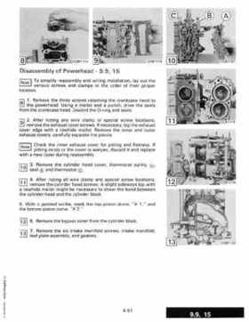 1987 Johnson Evinrude "CD" Colt/Junior thru 55 Commercial service repair manual, P/N 507546, Page 267
