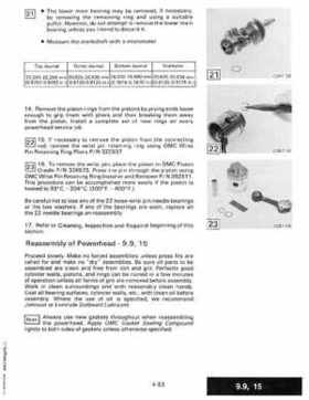 1987 Johnson Evinrude "CD" Colt/Junior thru 55 Commercial service repair manual, P/N 507546, Page 269