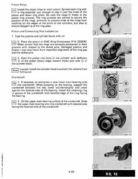 1987 Johnson Evinrude "CD" Colt/Junior thru 55 Commercial service repair manual, P/N 507546, Page 271