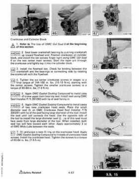 1987 Johnson Evinrude "CD" Colt/Junior thru 55 Commercial service repair manual, P/N 507546, Page 273