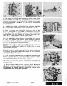 1987 Johnson Evinrude "CD" Colt/Junior thru 55 Commercial service repair manual, P/N 507546, Page 274
