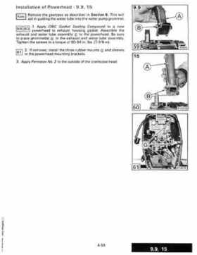 1987 Johnson Evinrude "CD" Colt/Junior thru 55 Commercial service repair manual, P/N 507546, Page 275