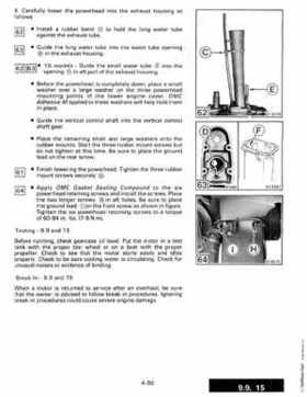 1987 Johnson Evinrude "CD" Colt/Junior thru 55 Commercial service repair manual, P/N 507546, Page 276