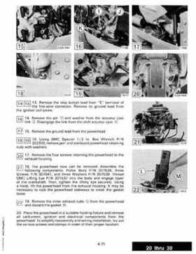 1987 Johnson Evinrude "CD" Colt/Junior thru 55 Commercial service repair manual, P/N 507546, Page 287