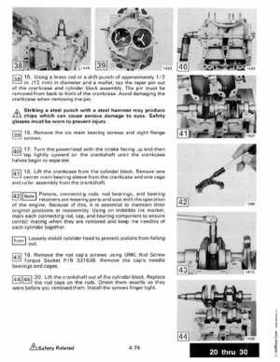 1987 Johnson Evinrude "CD" Colt/Junior thru 55 Commercial service repair manual, P/N 507546, Page 290