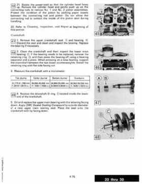 1987 Johnson Evinrude "CD" Colt/Junior thru 55 Commercial service repair manual, P/N 507546, Page 291