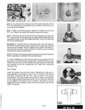 1987 Johnson Evinrude "CD" Colt/Junior thru 55 Commercial service repair manual, P/N 507546, Page 293