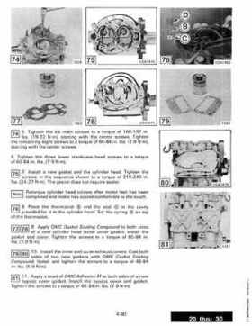 1987 Johnson Evinrude "CD" Colt/Junior thru 55 Commercial service repair manual, P/N 507546, Page 296