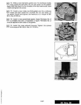 1987 Johnson Evinrude "CD" Colt/Junior thru 55 Commercial service repair manual, P/N 507546, Page 297