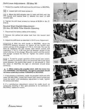 1987 Johnson Evinrude "CD" Colt/Junior thru 55 Commercial service repair manual, P/N 507546, Page 300