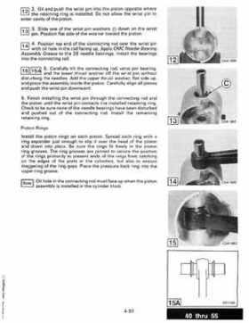 1987 Johnson Evinrude "CD" Colt/Junior thru 55 Commercial service repair manual, P/N 507546, Page 313