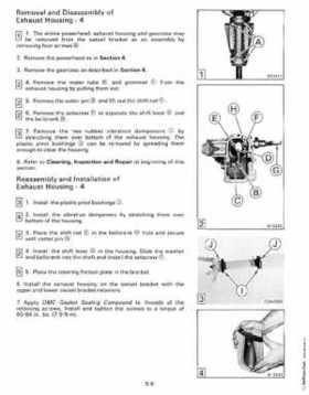 1987 Johnson Evinrude "CD" Colt/Junior thru 55 Commercial service repair manual, P/N 507546, Page 329