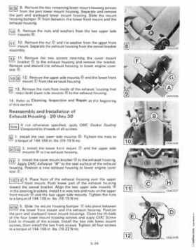 1987 Johnson Evinrude "CD" Colt/Junior thru 55 Commercial service repair manual, P/N 507546, Page 347