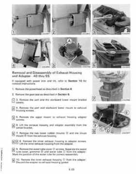 1987 Johnson Evinrude "CD" Colt/Junior thru 55 Commercial service repair manual, P/N 507546, Page 356