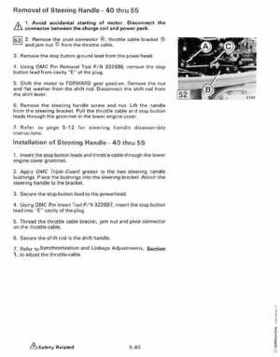 1987 Johnson Evinrude "CD" Colt/Junior thru 55 Commercial service repair manual, P/N 507546, Page 363