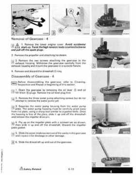 1987 Johnson Evinrude "CD" Colt/Junior thru 55 Commercial service repair manual, P/N 507546, Page 377