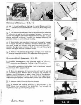 1987 Johnson Evinrude "CD" Colt/Junior thru 55 Commercial service repair manual, P/N 507546, Page 395