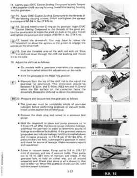 1987 Johnson Evinrude "CD" Colt/Junior thru 55 Commercial service repair manual, P/N 507546, Page 401