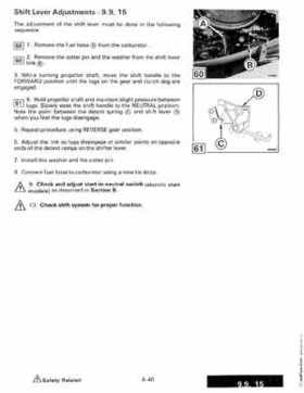 1987 Johnson Evinrude "CD" Colt/Junior thru 55 Commercial service repair manual, P/N 507546, Page 404