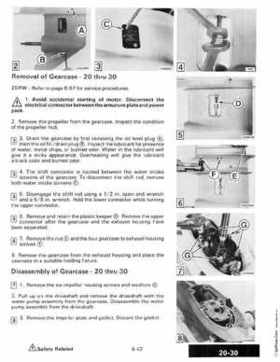 1987 Johnson Evinrude "CD" Colt/Junior thru 55 Commercial service repair manual, P/N 507546, Page 406