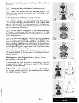 1987 Johnson Evinrude "CD" Colt/Junior thru 55 Commercial service repair manual, P/N 507546, Page 411